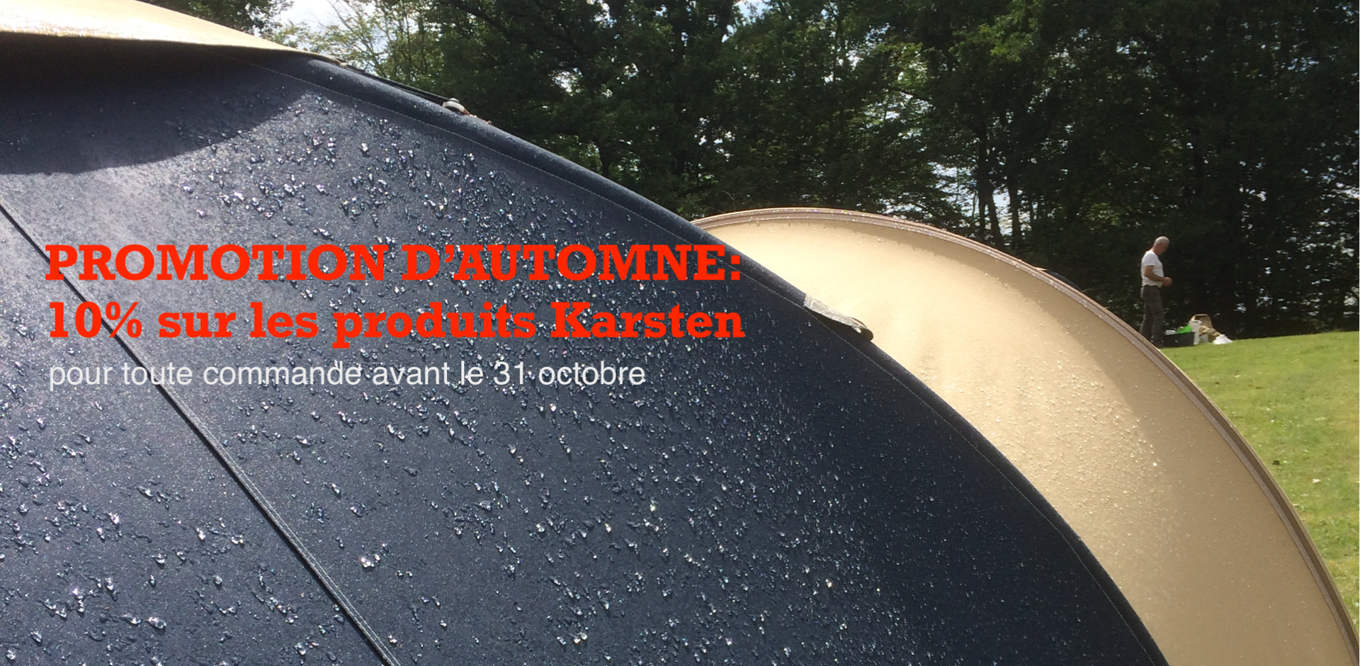 Karsten Promotion d'Automne 2023 : 10% de réduction pour toute commande avant le 31 octobre