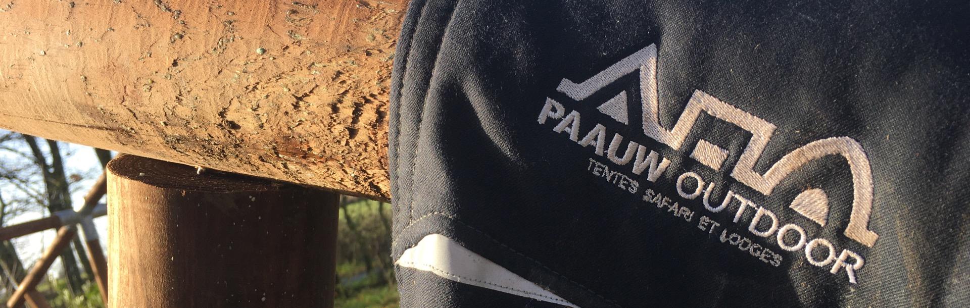 Veste Logo Paauw Outdoor Tente Safari