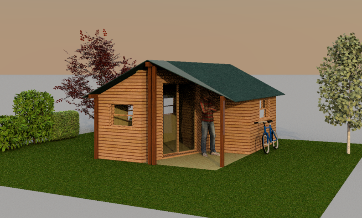 Ecolodges ossature bois 
